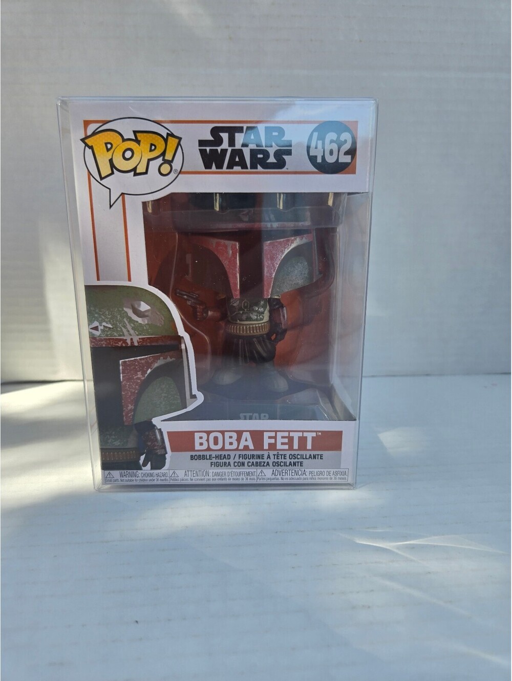 Funko Pop! Star Wars Boba Fett #462 Collectible Bobblehead Figure - Very Good